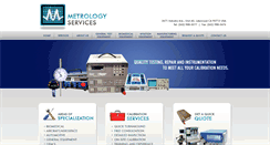 Desktop Screenshot of metrologyservices.com